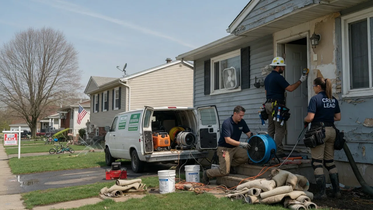 Flood Cleanup in Lansing, IA near me
